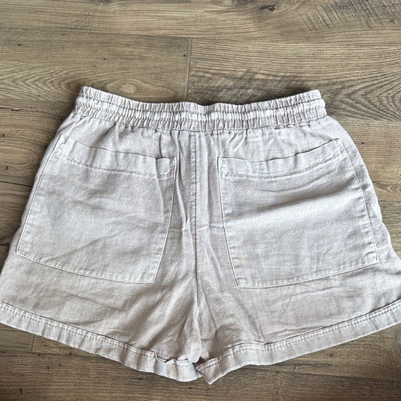 Linen Tan Women's Shorts 2pk - Picture 6 of 9